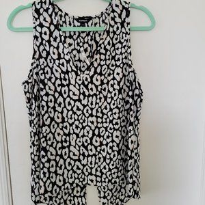 Express Leopard Tank Top NWT
